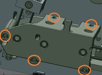 3d housing screws