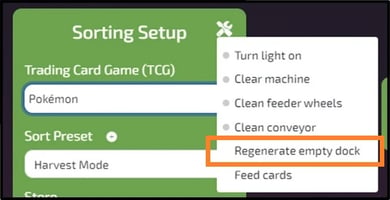 Regenerate Dock