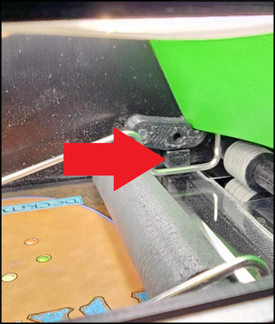 Clogged Sensor Error - Entry Sensor Blocked
